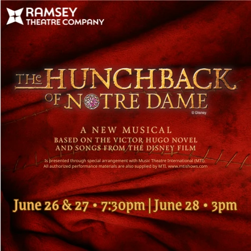 Poster for The Hunchback of Notre Dame musical